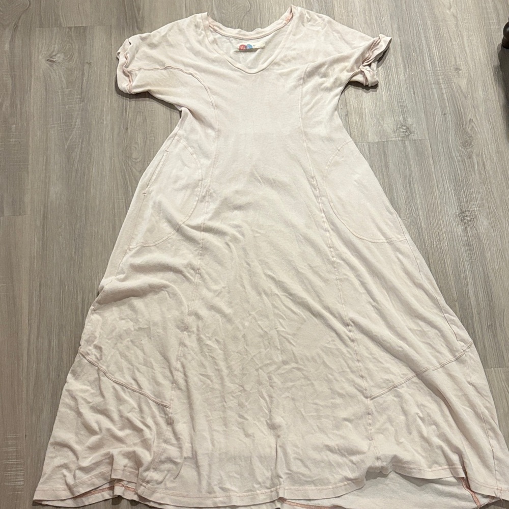 FP Beach (Free People) Women's Blush Pink Dress